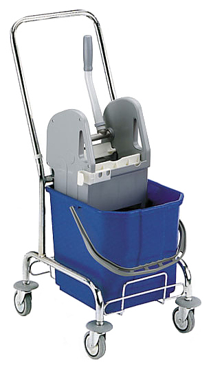 Тележка уборочная TTS Sting 25 одноведерная, с отжимом Tec, без корзины