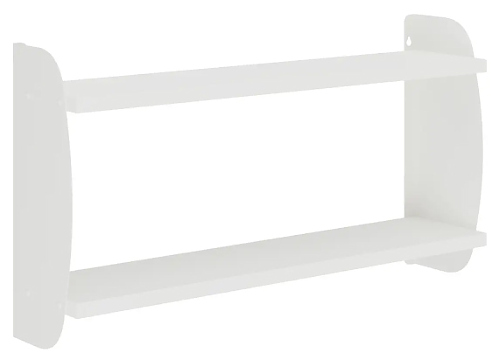 Полка КОБОР S2-80/20 white/premium