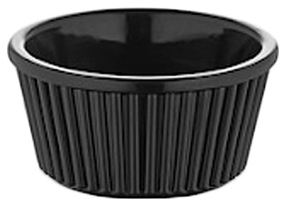 Соусник Gastroplast GS-12 120 мл d=80 мм h=42 мм (поликарбонат) черный