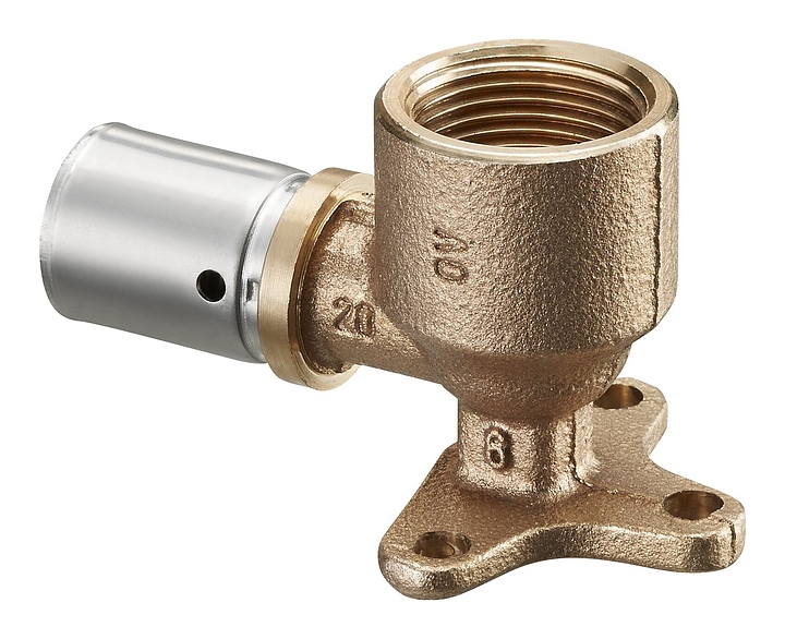 Пресс-водорозетка Oventrop Cofit P 1517056, PN 10, 20х2.5 мм - Rp 3/4