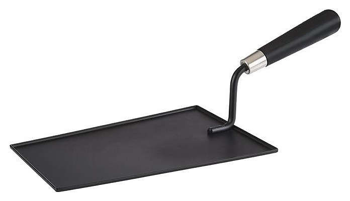 Лопатка сервировочная APS 79817 l=37 см с головкой 23х15 см (нерж. сталь) черная с деревянной ручкой