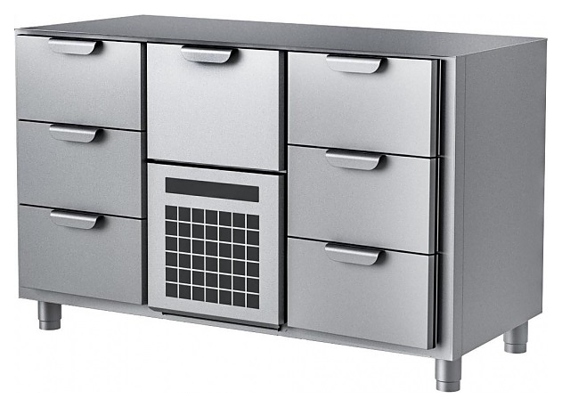 Стол холодильный HappyChef TC B 3-CBR-3 без столешницы