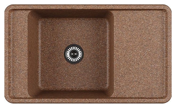 Кухонная мойка AQUATON Беллис 1A724832BS270 87 терракот