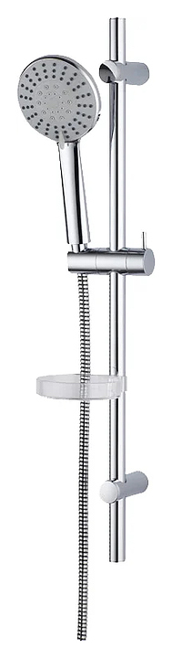 Гарнитур душевой Damixa Palace One 914100000 с полочкой, хром