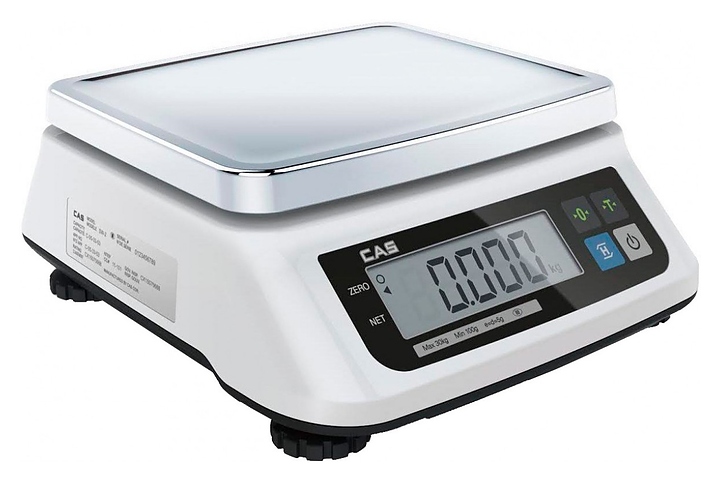 Весы порционные CAS SWN-6 (DD) без АКБ
