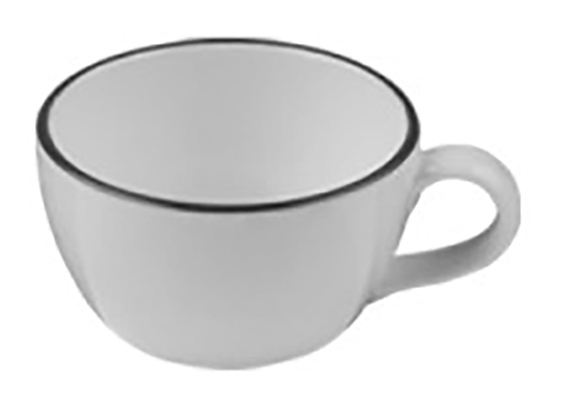 Чашка чайная ID Fine Modest Black 19001-304223 230 мл