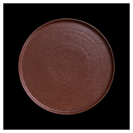 Тарелка Cuong Phat 10'' 260 мм красная