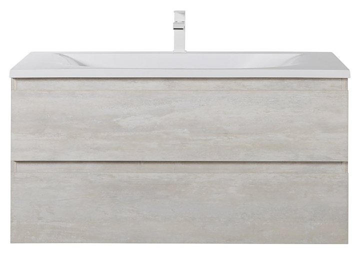 Тумба под раковину CEZARES MOLVENO-100-2C-SO-LB 100х50х50 см, Legno Bianco