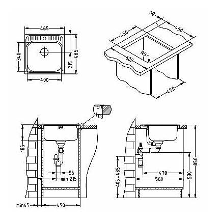 Мойка Alveus Basic 140