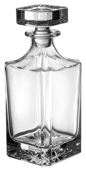 Штоф MGline 78553 Square 750 мл h=225 мм (хрустальное стекло)