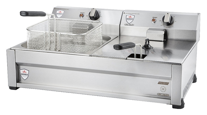 Фритюрница электрическая Yukon Eco Star MF-10+10 10+10 л