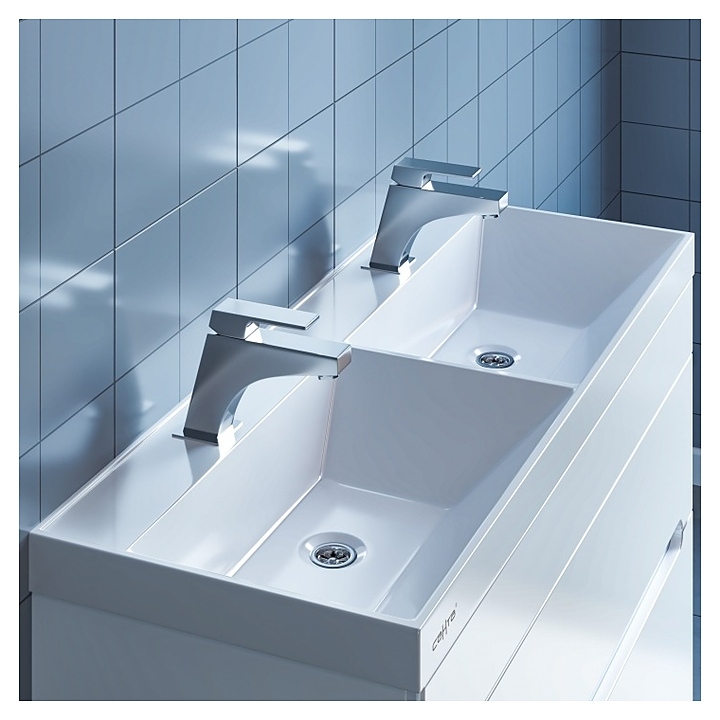 Раковина СаНта Юпитер 100 100х40 см, мрамор