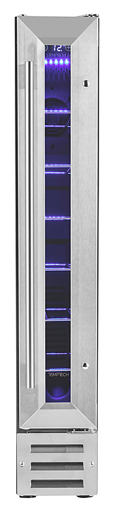 Винный шкаф Temptech Premium WPQ15SCS нерж. сталь