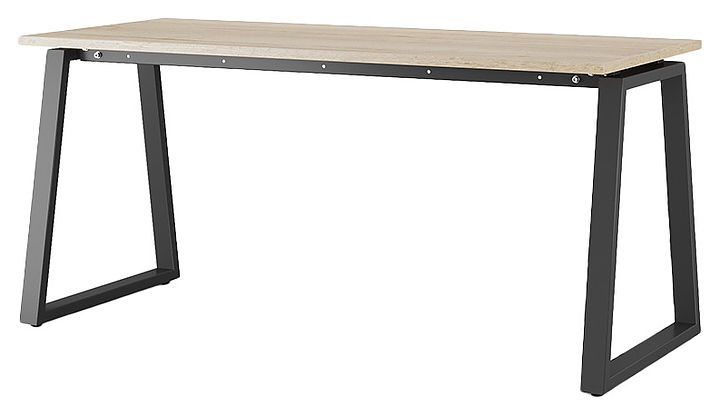 Стол офисный КОБОР TR-160/60 black/natural