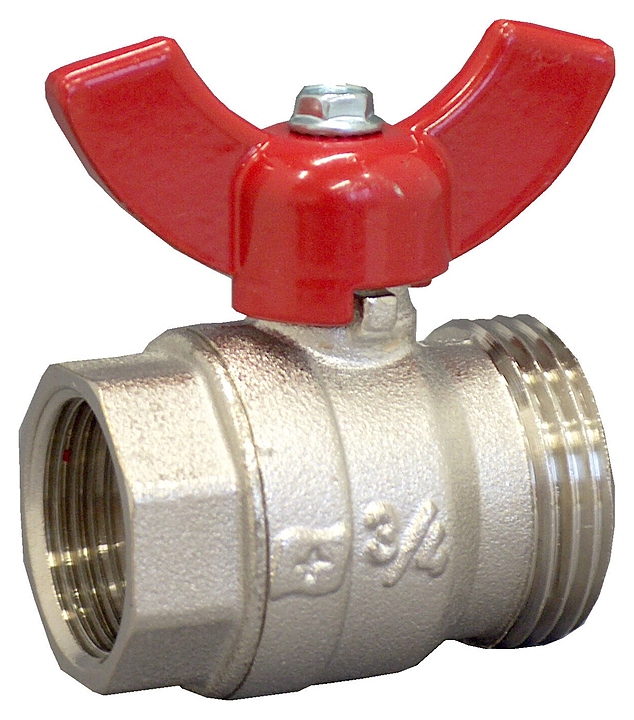 Кран шаровой Oventrop 1406384, ДУ 25, PN 16, G 1