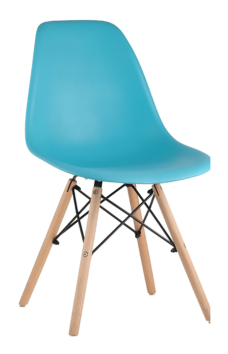 Стул Stool Group Simple DSW бирюзовый