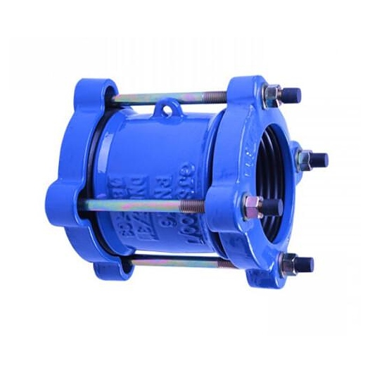 Муфта Россия чугун соединительная Ду 80 (Дн 88-103) Ру16 L=150мм ДРК