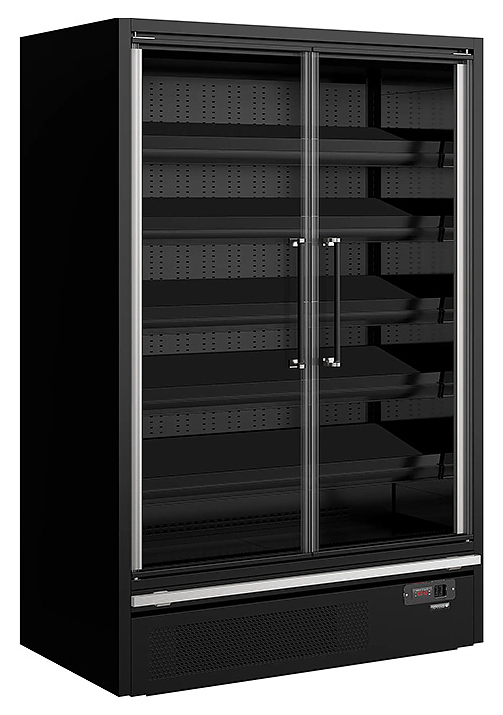 Горка холодильная TEFCOLD GALAXY+ GP14FGD BLACK