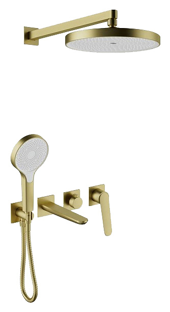 Комплект душевой Bronze de Luxe Icon 3009CBG