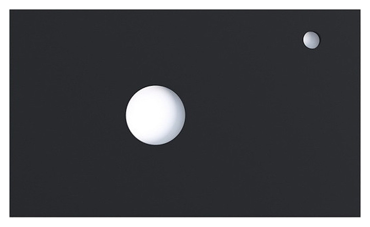 Столешница под накладную раковину Grossman ФЛАЙ-80 серая