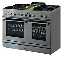 Духовка с газовой варочной панелью ILVE PD-1006L-MP