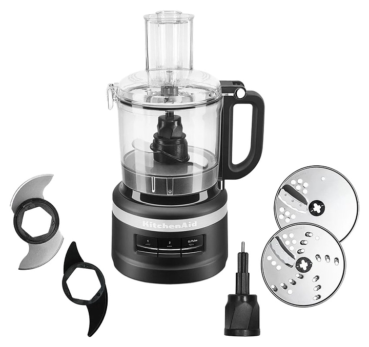 Кухонный комбайн KitchenAid 5KFP0719EBM 1,7 л черный матовый