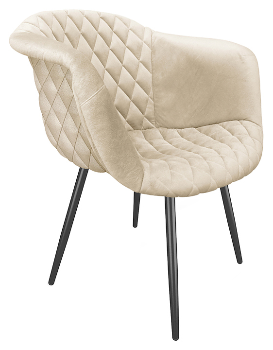 Стул Sheffilton SHT-ST31-C4/S95-1 кремовый / черный муар