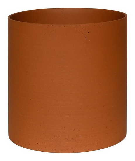 Кашпо Pottery Pots Puk (15х15 см) оранжевое