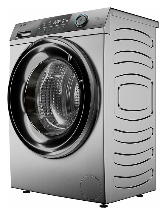 Стиральная машина Haier HW80-BP14969BS 8 кг 1400 об/мин серебро, черный
