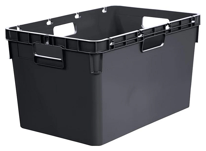 Ящик универсальный ТАРА.РУ 4-6434-1 600х400х340 мм черный