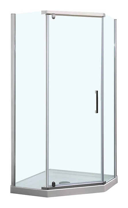 Уголок душевой Vincea Stresa VSP-1S900CL 90х90 см, прозрачное стекло, хром