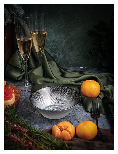 Салатник CASA DI FORTUNA Shinning CDF 10633-2009082 140 мм