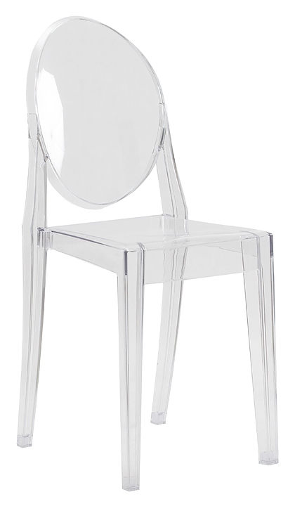 Стул обеденный DOBRIN 802-LMZL VICTORIA GHOST (прозрачный)