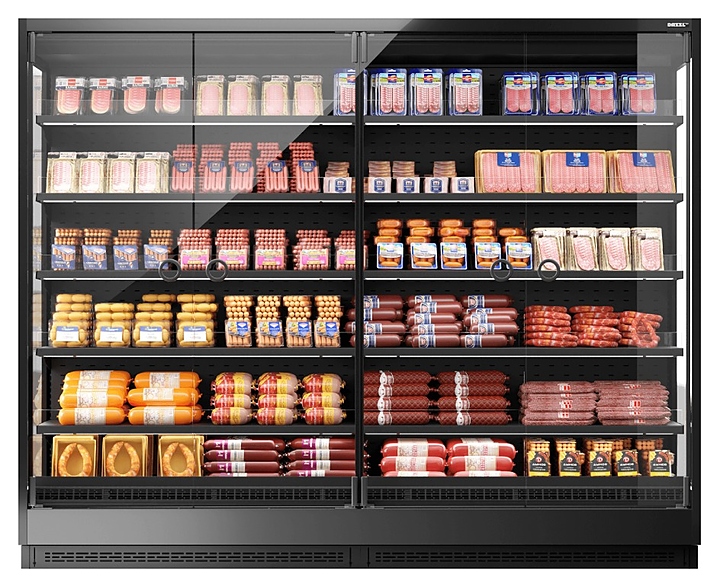 Горка холодильная Dazzl Vega SG 100 H210 190 гастрономическая