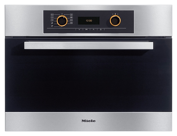Встраиваемая пароварка Miele DG 5061 сталь CleanSteel