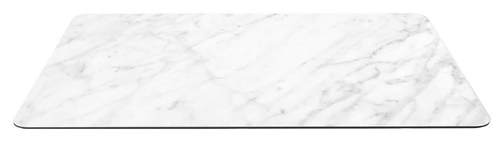 Столешница Sheffilton SHT-ТT27-1 120/76 (пластик HPL) прямоугольная белая аврора