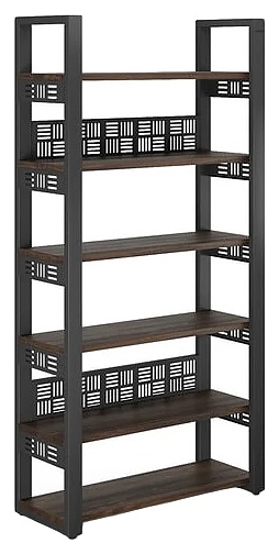 Стеллаж открытый КОБОР SO6-140/36 black/charlston