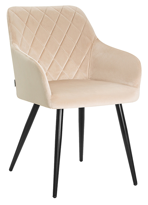 Стул обеденный DOBRIN 8266-LML ROBERT (бежевый, черный)