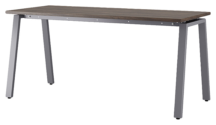 Стол офисный КОБОР A-120/60 graphite/charlston