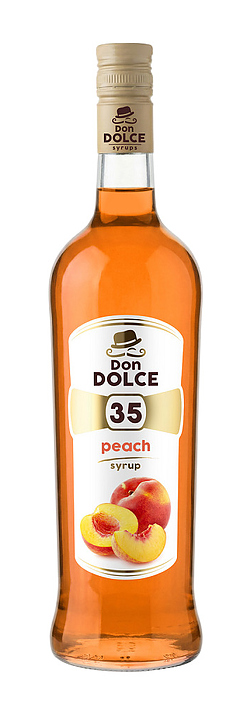 Сироп Don Dolce 75668 Персик 1 л (бутылка стекло)