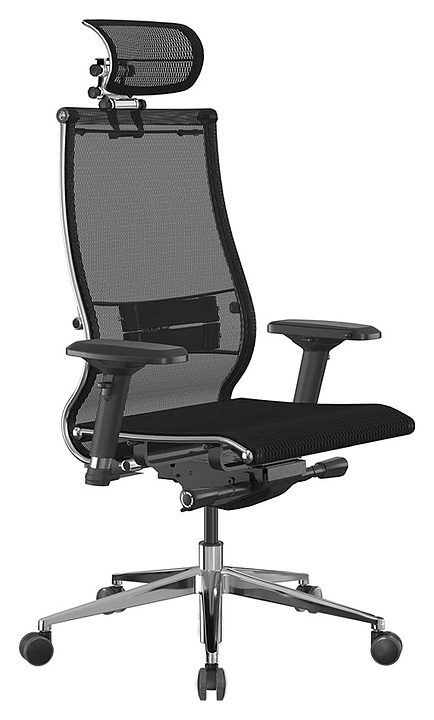 Кресло офисное Samurai S-3 черное