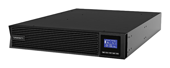 Источник бесперебойного питания Ippon Innova RT II 3000 (3000 Вт; 3000 В·А) черный