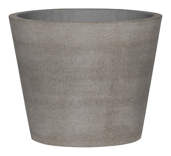 Кашпо Pottery Pots Bucket (49,5х40 см) светло-серое