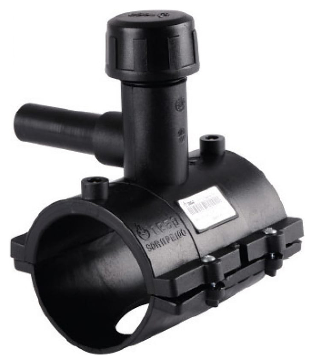 Седелка электросварная TEGA ПЭ100 Дн 90х63 Ру16 SDR11 с фрезой