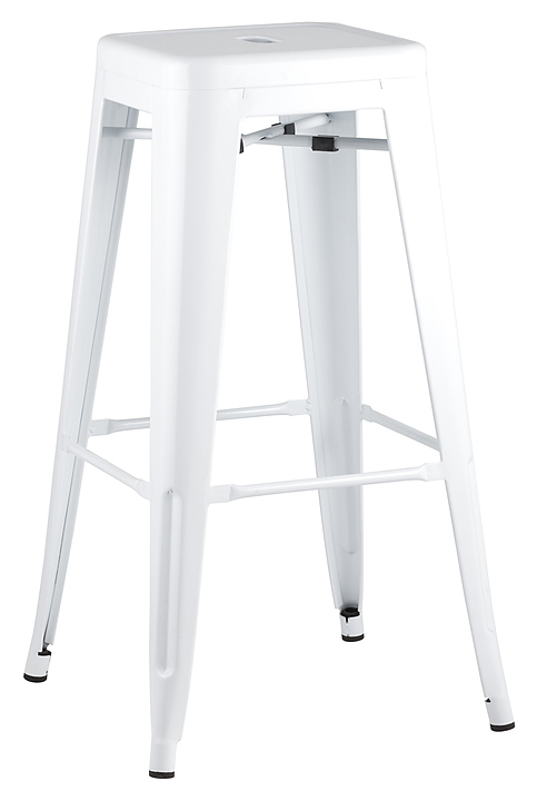 Стул барный Stool Group TOLIX белый глянцевый