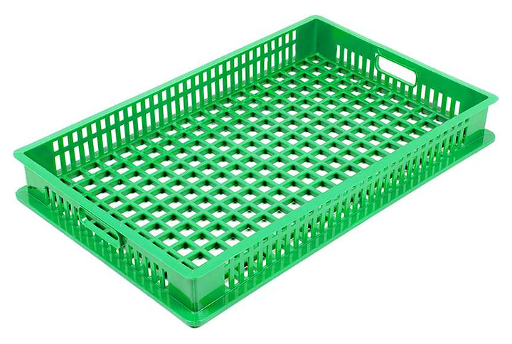 Ящик для хлеба ТАРА.РУ 404-095-02 740х465х95 мм зеленый