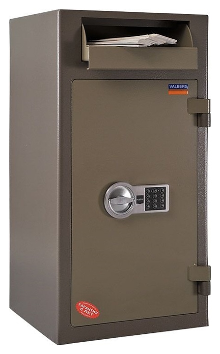 Сейф Valberg ASD-32 EL, 109/46 л, коричневый