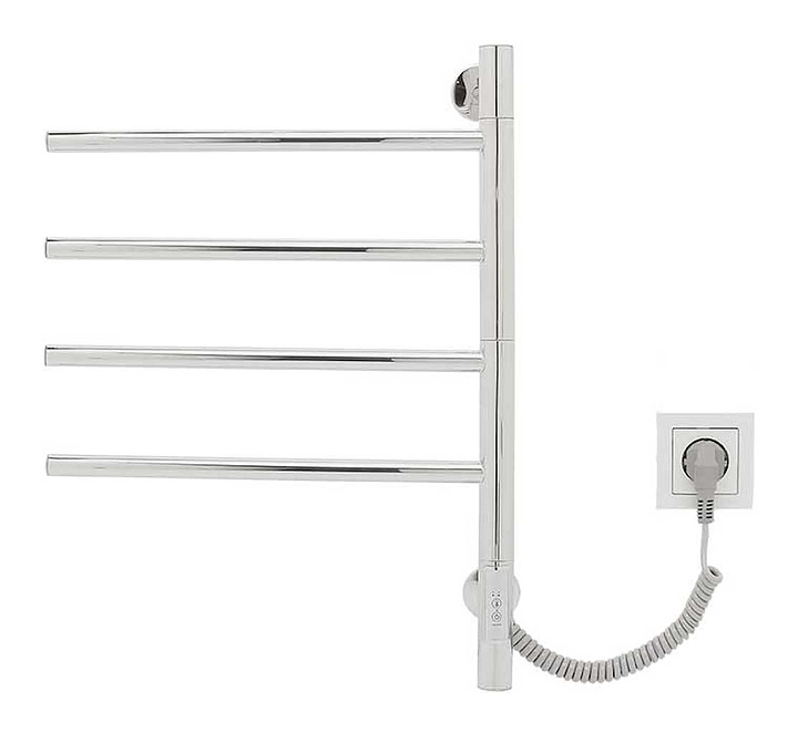 Полотенцесушитель электрический Vincea VTD-1S1CE 43х60 см, с таймером, хром