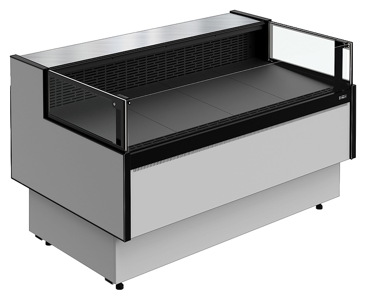 Витрина холодильная Carboma Palm 3 GC95 SM 1,5-2 версия 2.0 (9006-9005, открытая, без боковин)