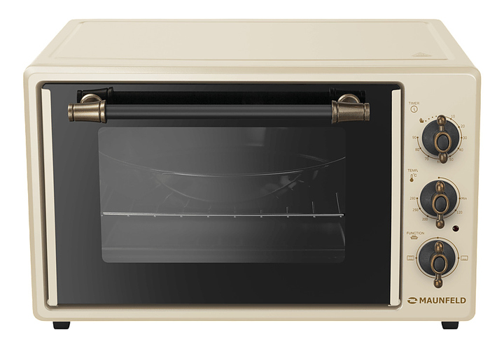 Мини-печь Maunfeld MMO-373MBG02 37 л 1400 Вт 515х425х325 мм бежевый, настольная